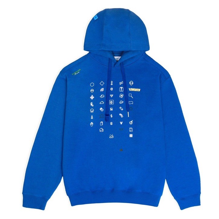 LEVENTS SPACE HOODIE / สีฟ้า