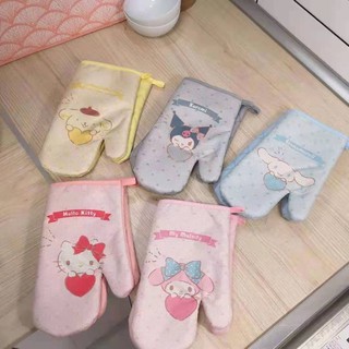 ถุงมือจับของร้อน sanrio ราคาเป็นคู่