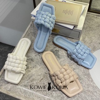 Kowie Korea  รองเท้าแตะแบบสวม รองเท้าสาน  pastel shoes (046) (พร้อมส่ง) price  690 ฿