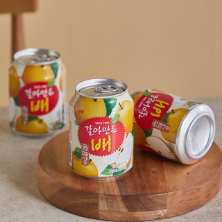 พร้อมส่ง 갈아만든배 น้ำลูกแพร์พร้อมดื่ม Haitai Crushed Korean Pear Juice 238ml