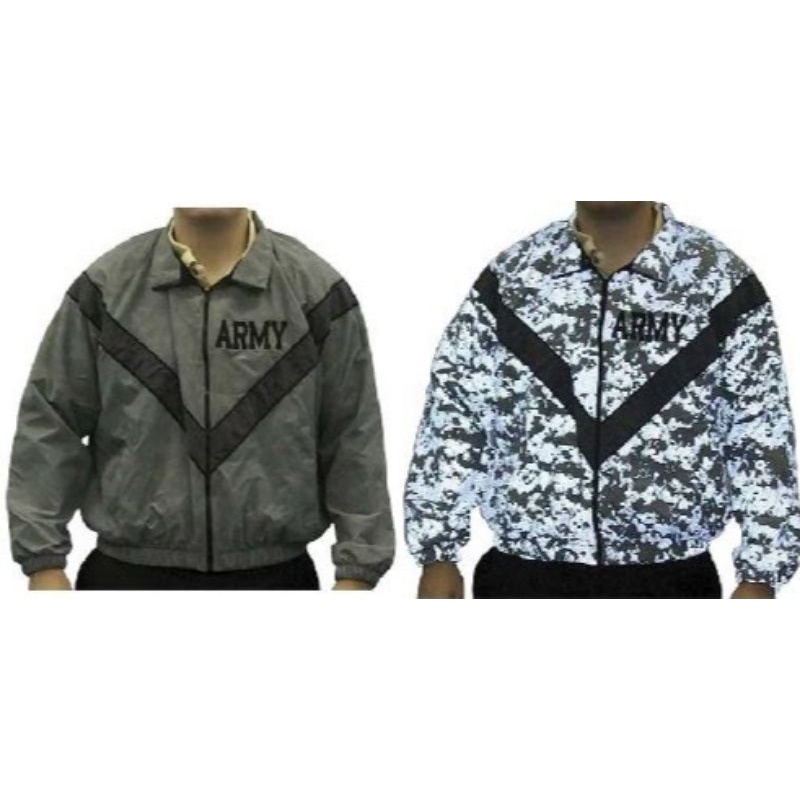 เสื้อ Army IPFU Reveal Reflective PT Jacket สะท้อนแสงทั้งตัว ไซส์ medium/regular