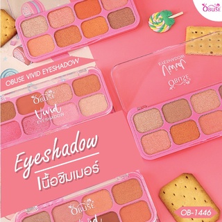 OB-1446 Obuse Vivid Eyeshadow  พาเลทอายแชโดว์