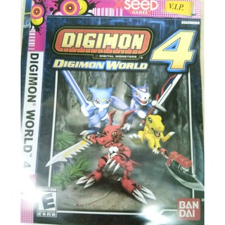 แผ่น Ps2 DIGIMON 4 แผ่นปั้ม ปลายทางได้