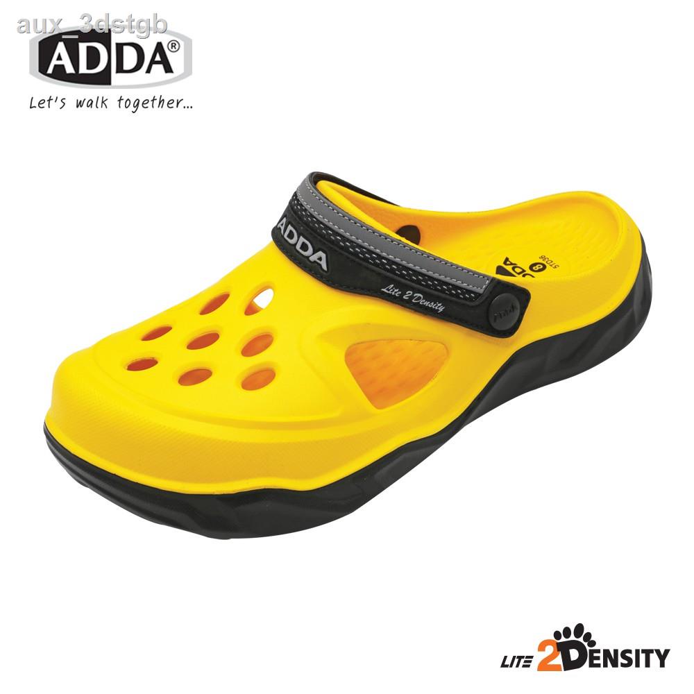 ❈ADDA 2density รองเท้าแตะ รองเท้าลำลอง สำหรับผู้ชาย แบบสวมหัวโต  รุ่น 5TD36M1 (ไซส์7-11)