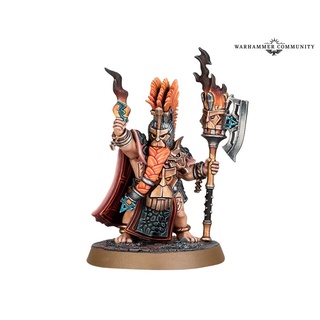 Warhammer AOS : Fyreslayers : Auric Flamekeeper