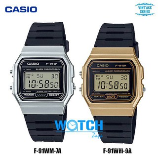 HOTCasio แท้100% นาฬิกาข้อมือ Casio tal รุ่น F-91WM F-91W Series 4Iw6