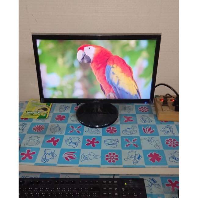 จอคอมพิวเตอร์มือสองสภาพ 99%  ACER LED Monitor 19.5" K202HQL bd (มีกล่องประกันศูนย์)