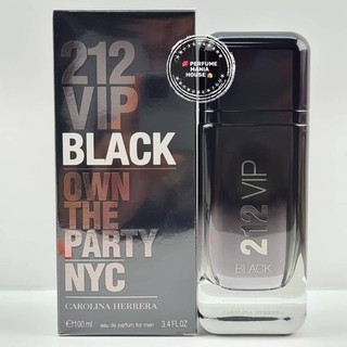 ของแท้!!! Carolina Herrera 212 VIP Black for Men EDP 100ml กล่องซีล ป้ายไทย (พร้อมส่งค่ะ)