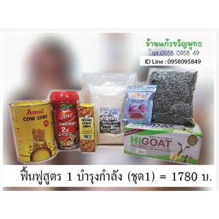 ชุดอาหารฟื้นฟูร่างกาย สูตร 1 บำรุงกำลัง