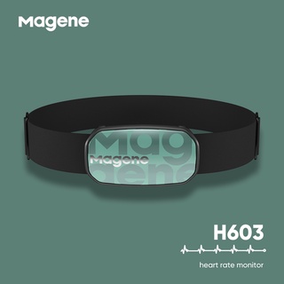 MAGENE [รับประกันอย่างเป็นทางการ] Magne H603 สายรัดหน้าอก วัดความเร็ว GPS ไร้สาย เซนเซอร์จับการเคลื่อนไหว กันน้ํา สําหรับปั่นจักรยาน