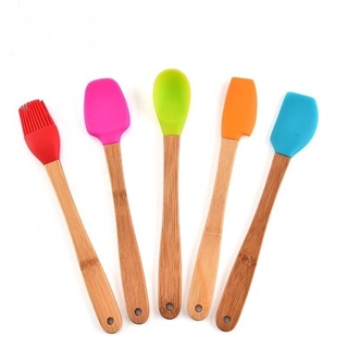 Silicone squeegee 5 pcs เซทไม้พายซิลิโคน