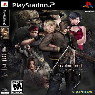 แผ่นเกมส์ [PS2] (มีสูตรให้ใช้ฟรีด้วย) Resident Evill 4 (USA)