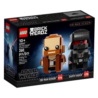 LEGO BrickHeadz 40547 Obi-Wan Kenobi &amp; Darth Vader