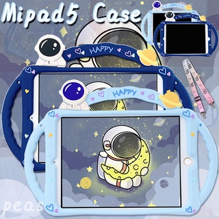 Rainbow Xiaomi MiPad 5 5Pro 2021 NEW เปลือก Cartoon Universe Star Astronaut Soft TPU Case เคสซิลิโคน ที่จับแบบพกพา