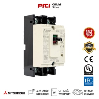 Mitsubishi NF30 CS 2P 15A Molded Case Circuit Breaker (MCCB) เบรกเกอร์ มิตซูบิชิ