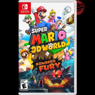 Super Mario 3d World  ( มือ1 ) ( Zone US )( Zone US/Asia ) (แผ่นเกมส์ Nintendo switch