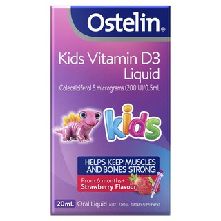 Ostelin Kids Vitamin D3 Liquid 20ml