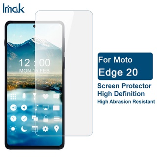 Original Imak Motorola Moto Edge 20 Lite S Pro Screen Protector Soft Nano Anti-Explosion Film Protective Film Ultra thin