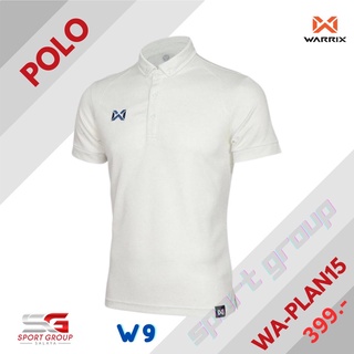 เสื้อโปโล WARRIX WA3315 WA-3315 WA-3315N WA-PLAN15 WA204PLACL15 CLASSIC POLO 2 เสื้อวอริกซ์  สีขาว