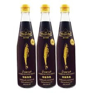 เมกาเชฟ น้ำปลาแท้ ขนาด 700ml/ขวด ยกแพ็ค 3ขวด Megachef Fish Sauce