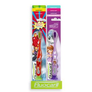 🚚💨พร้อมส่ง!! FLUOCARIL KIDS ฟลูโอคารีล แปรงสีฟันสำหรับเด็ก ยกแพ็ค 6ชุด TOOTHBRUSH ผลิตภัณฑ์ดูแลช่องปาก