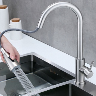 My Green Garden G1/2 Stainless Steel Sink Faucet Kitchen Pull Out Hot and Cold Water Tap for Home