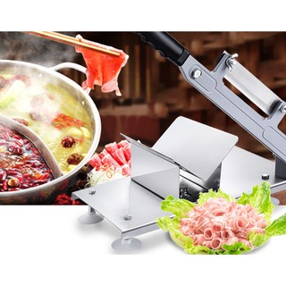 Stainless Meat Slicer เครื่องสไลด์หมู เครื่องหั่นสไลด์เนื้อสัตว์ ชาบู