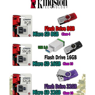 Flash Drive and Micro SD (Kingston)