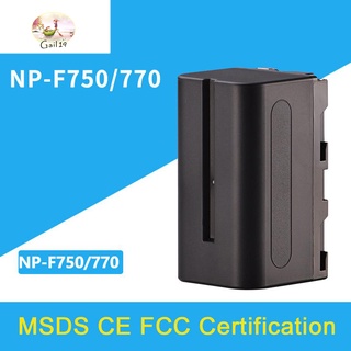 แบตเตอรี่เทียบ NP-F770 4400mAh ใช้สำหรับ F950 F970  F550 F770 MC1500C 190P 198P HD1000CและไฟLED YN300 YN600 YN900 YN1200