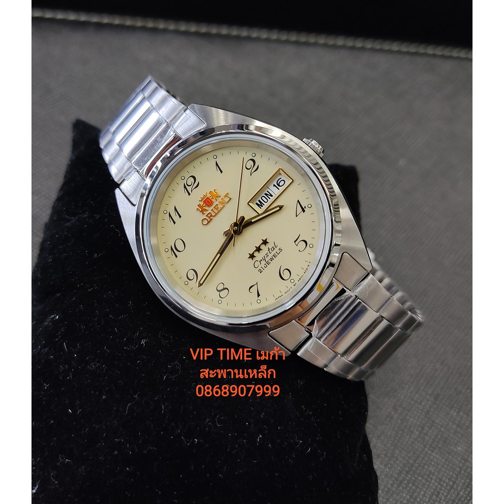นาฬิกาผู้ชาย Orient Three Star Automatic AB00003C รับประกันศูนย์บ.สหกรุงทอง 1 ปี