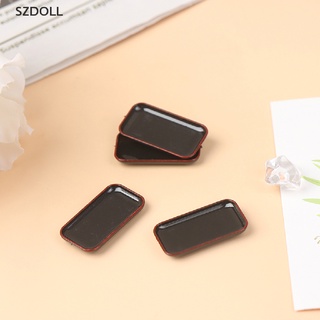 [cxSZDOLL]  4pcs/set 1:12 Dollhouse Miniature Sushi Dish Model Kitchen Accessories Toys  DOM