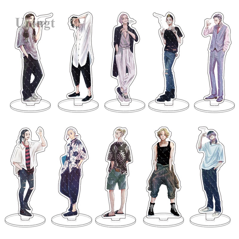 Uningt โมเดลฟิกเกอร์อะคริลิคลายการ์ตูน Tokyo Revengers ขนาด 15 ซม. 1 ชิ้นสําหรับตกแต่ง