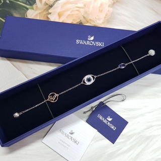 ของแท้ ** ป้ายคิง ** ★ ส่งฟรี สร้อยข้อมือ Swarovki พร้อมส่ง ★ New  ของแท้100%