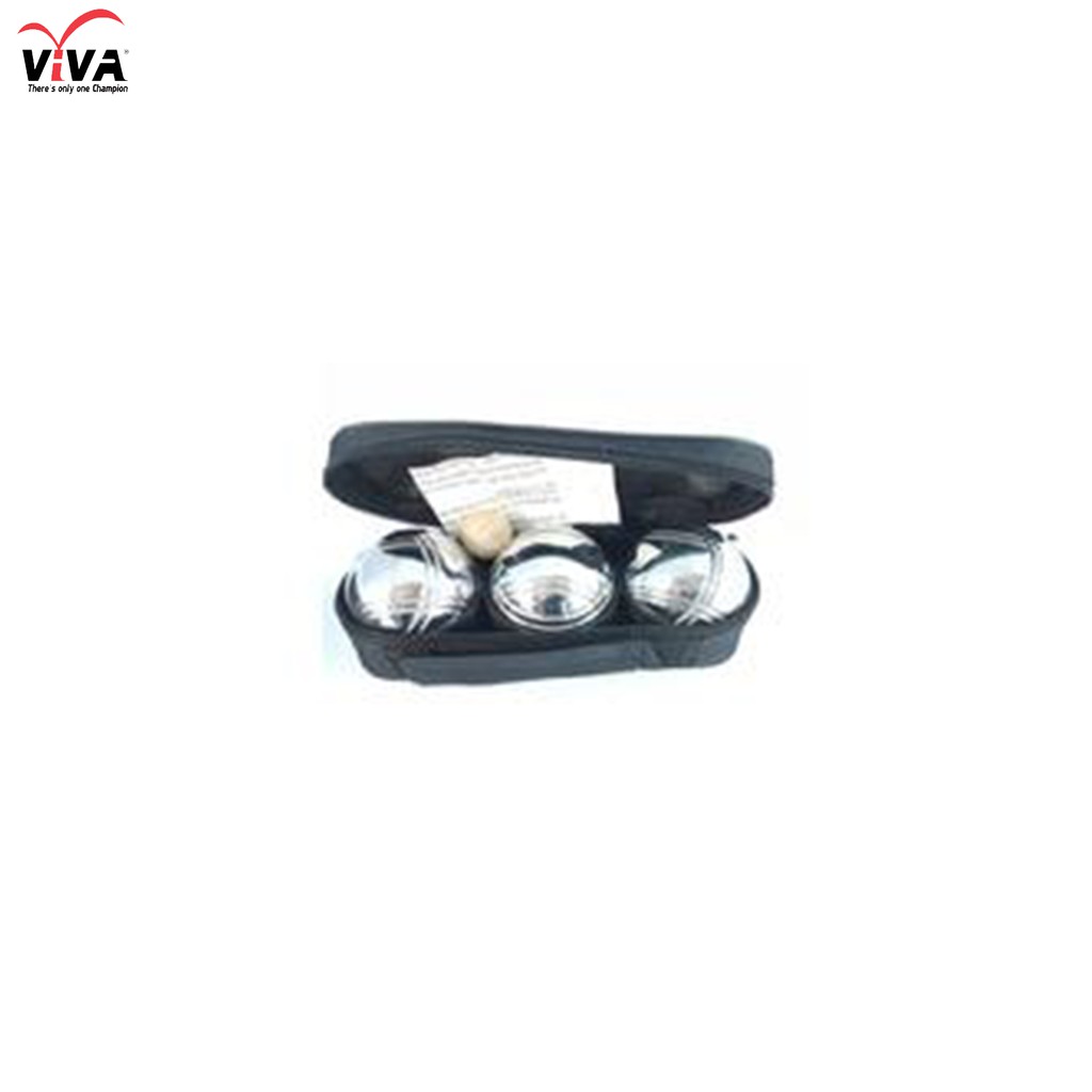 VIVA ลูกเปตองพร้อมกระเป๋า รุ่น BOULES (1ชุด3ลูก)