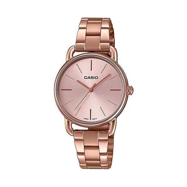 แท้ศูนย์ (กล่องคลีม) นาฬิกา Casio ผู้หญิง รุ่น LTP-E412 LTP-E415 LTP-e415 LTP-E412PG-4A ของแท้รับประกันศูนย์ 1 ปี ราคา ถูกที่สุด ดีลบีเคเค แกลเลอรีภาพที่ 2