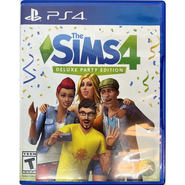 [Ps4][มือ2] เกม The sims4 deluxe party edition