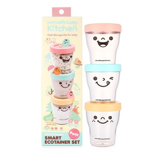 Mother’s Corn Smart Ecotainer Set ถ้วยเก็บอาหารผลิตจากข้าวโพด