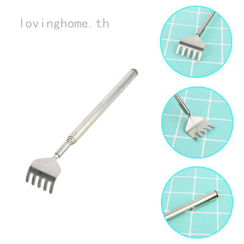 New Telescopic Extendable Back Scratcher Handy Portable Pocket Metal Pen Clip