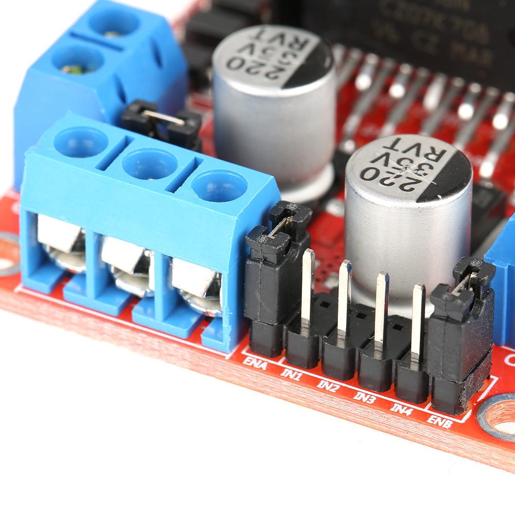 Robot Smart Stepper Module Bridge Car 1pc Motor L298N Board Module for ...