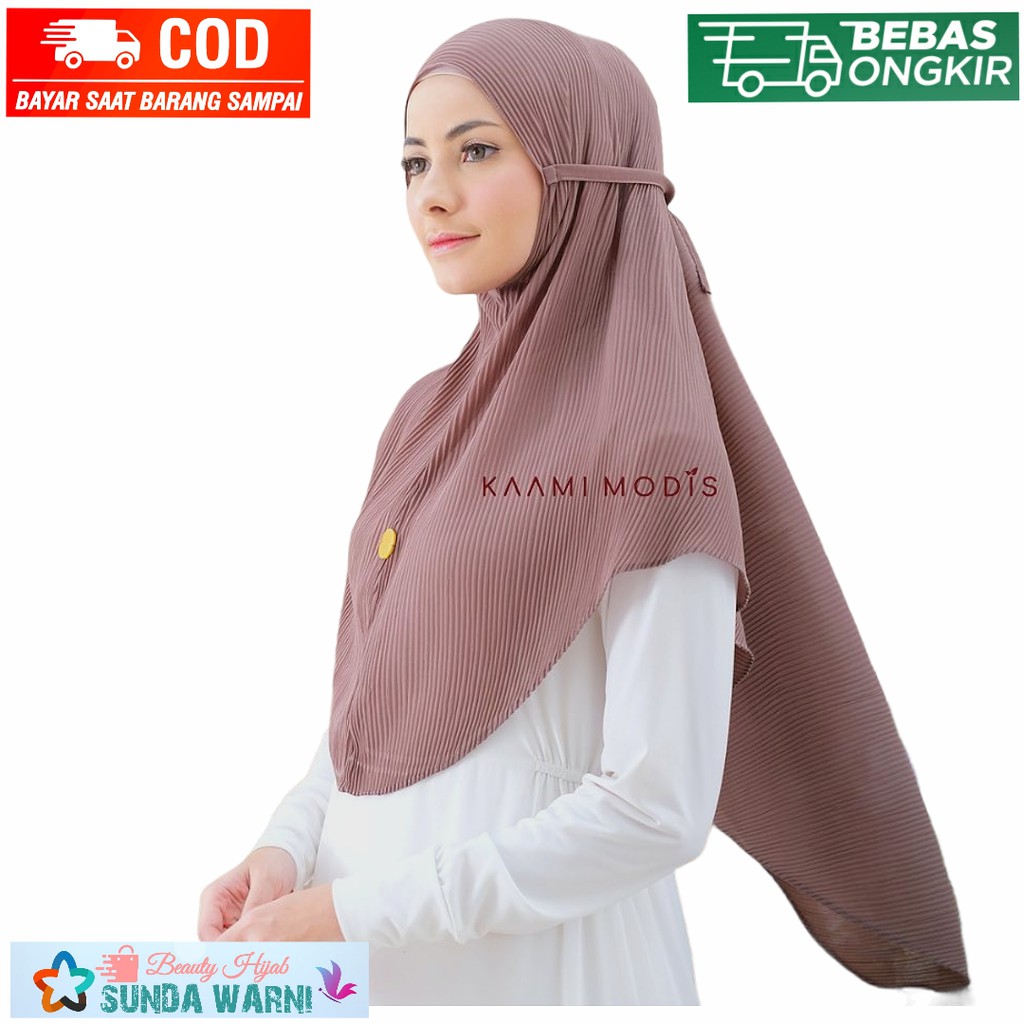 ฮิญาบสําเร็จรูป Bergo Antem Nayla Antem - ผ้าคลุมหน้าสําหรับผู้หญิง/- Veil Bergo Jumbo สบาย นุ่ม เรียบเนียน