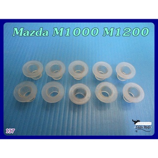 MAZDA M1000 M1200 DOOR BUSHING RUBBER "CLEAR" SET (10 PCS.) (137)  // บูชประตู รถยนต์มาสด้า ยางใส (10 ตัว)