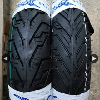 Fujiyama Motorcycle tires (Tubeless) ยางมอเตอร์ไซด์เรเดี้ยน (ไม่ใช้ยางใน) ลาย City V ขอบ 14 รถ Honda