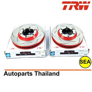 จานเบรคแต่ง TRW รุ่น  XPS สำหรับ ISUZU D-MAX 4x2 ปี 02, D-MAX GOLD 4x2 ,D-MAX PLATINUM 4x2  (1คู่ / 2 ชิ้น)