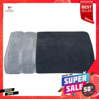 ผ้าขนหนู SWENY DOUBLE TREE 27X54 นิ้ว สีเทาTOWEL SWENY DOUBLE TREE 27X54" GREY