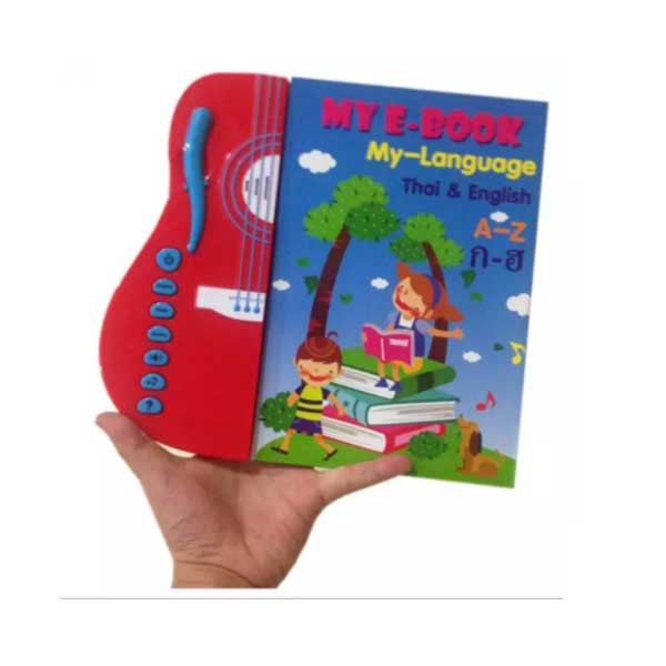 Telecorsa eBook อักษรและคำ ภาษาไทย และ อังกฤษ รุ่น CT250 - Red