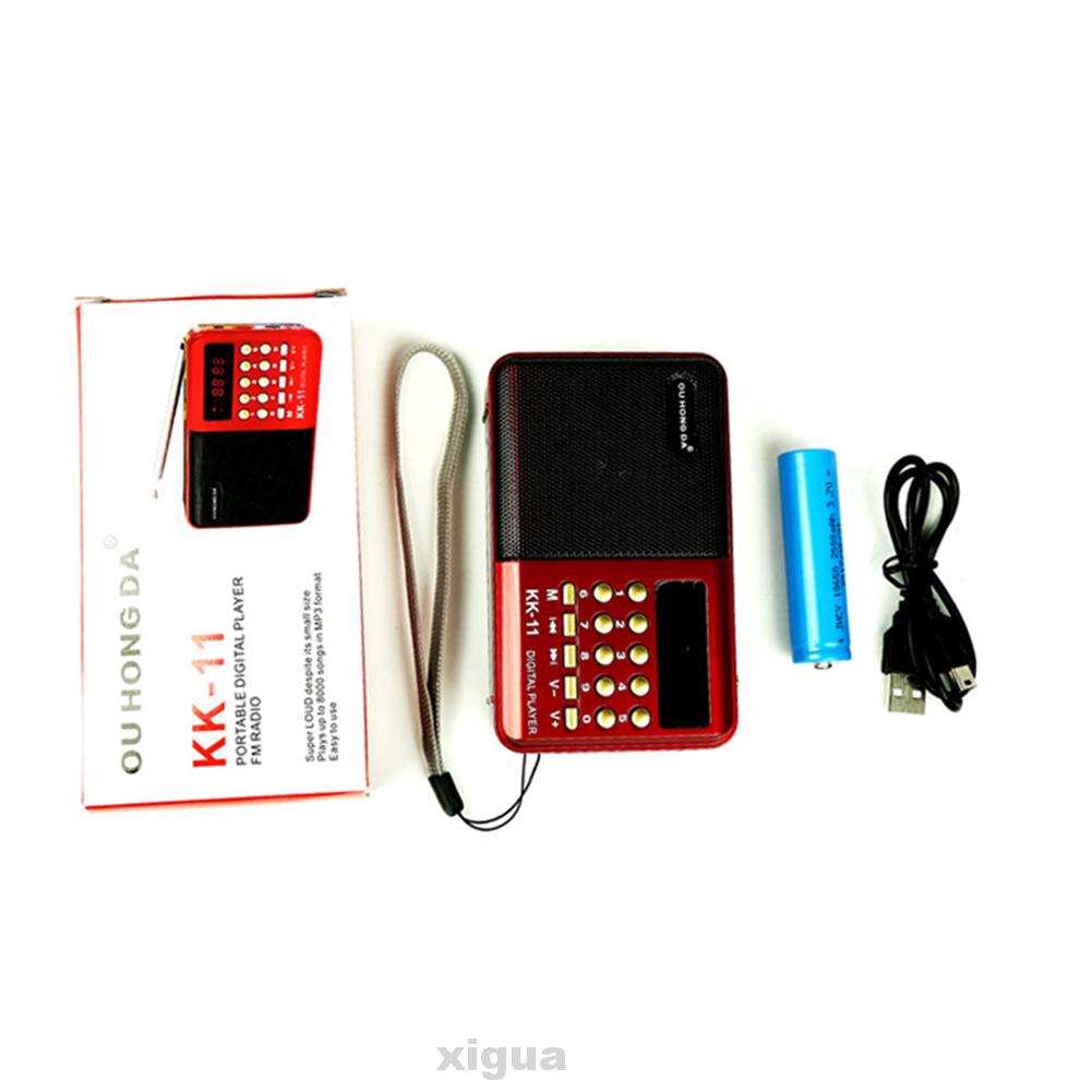 Radio Multifunctional Portable Digital FM Mini Handhold Speaker Music ...