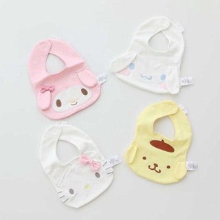 พร้อมส่ง🧸 Bibกันน้ำลายไหล ลายsanrio ผ้าดีมากก