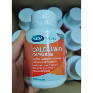 [MEGA we care] Calcium-D 60 capsules