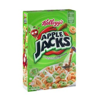 (ถูกสุดๆ) Kellogg's Apple Jacks Cereal 340g ซีเรียลรสแอปเปิ้ล แอปเปิ้ล แจ็ค แพ็คเร๊ว🎉🎉