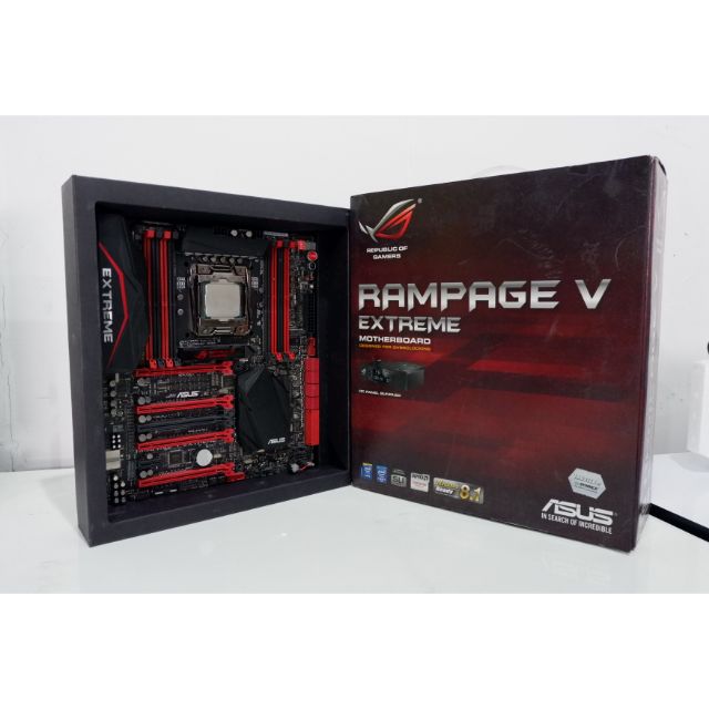 CPU(ซีพียู)i7-5960X พร้อม (เมนบอร์ด) ASUS RAMPAGE V EXTREME LAG 2011
